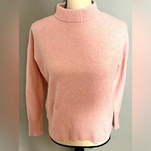 LOFT Pink Crew Neck Sweater